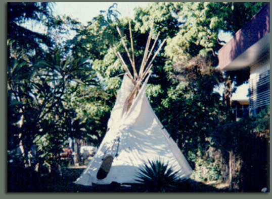 Tropical Tipi in Darwin