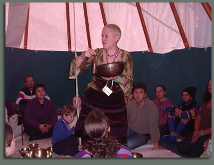 Tipi camping in the Victorian Alps